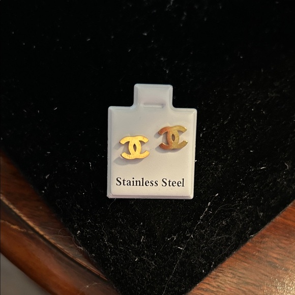 Acero Jewelry - Gold Stainless Steel Earrings